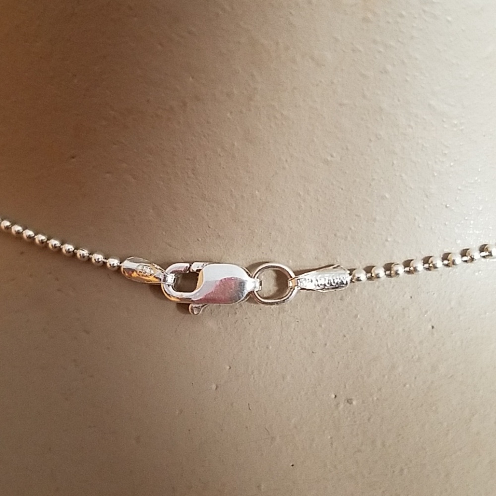 Sterling YOGA-OM necklace - Picture 4 of 7